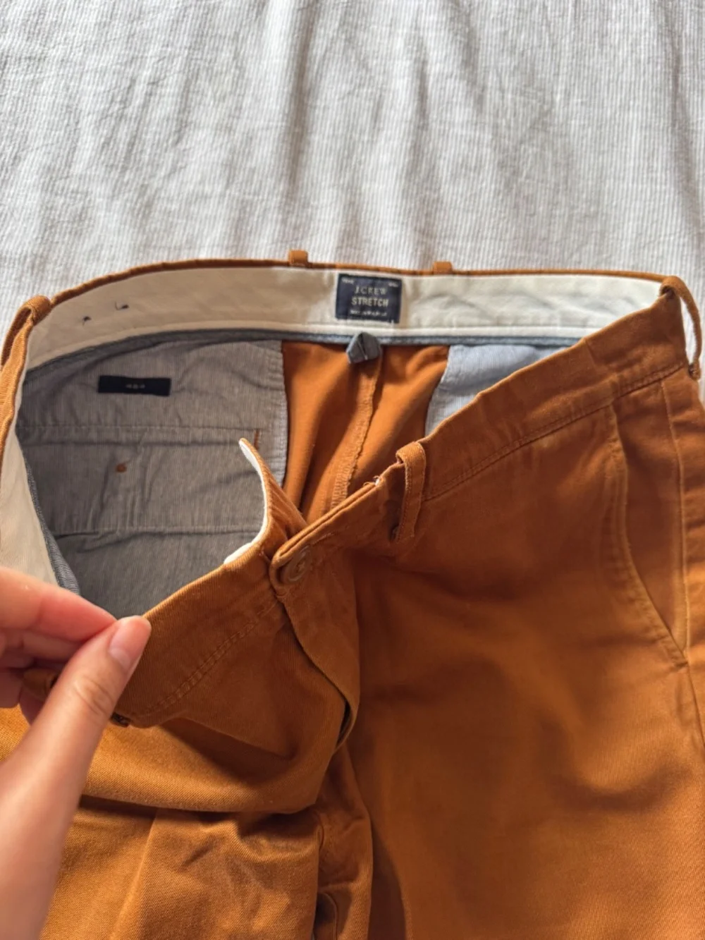J Crew 484 Slim Fit Stretch Chino Pant